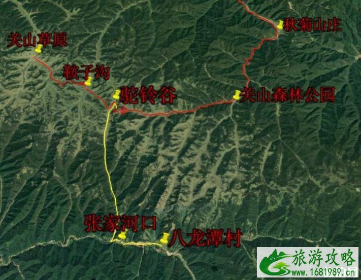 关山草原到大水川最佳路线 关山草原到大水川最佳路线