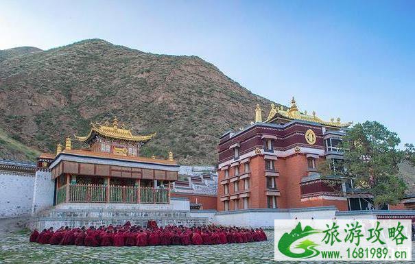 拉卜楞寺辩经现场是什么样的 拉卜楞寺辩经现场是什么样的