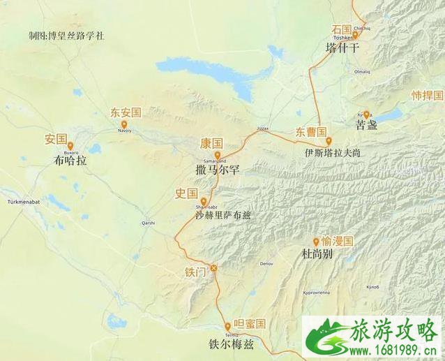 粟特地区简介 粟特地区地图 粟特地区简介 粟特地区地图