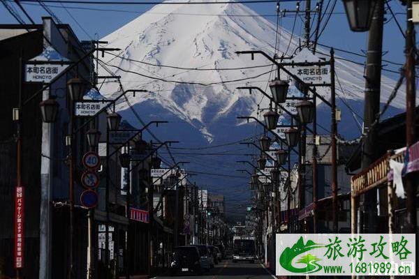 2020日本富士山夏季关闭营业