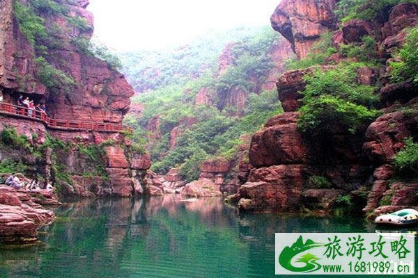 云台山景点游览顺序