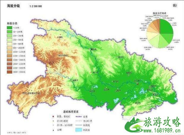 鄂西山区地形图 鄂西山区介绍