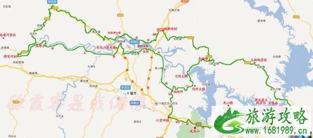 环丹江口水库公路攻略及路线 环丹江口水库公路攻略及路线