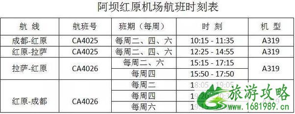 阿坝红原机场什么时候开通复航 阿坝红原机场什么时候开通复航