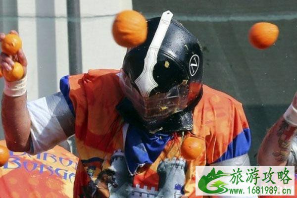 2020意大利橘子大战如期举行 1.5万人现场参与