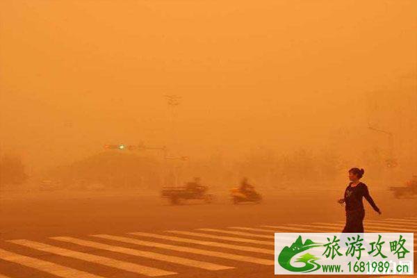 2020澳大利亚沙尘暴 能见度极低能旅游嘛
