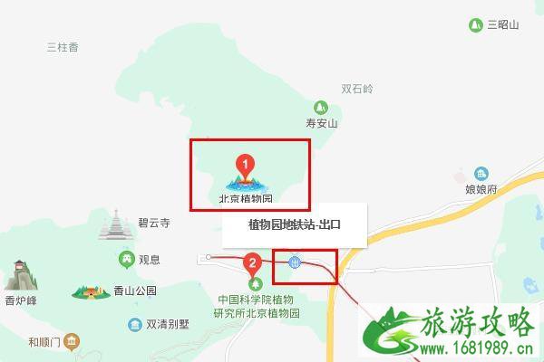 北京植物园地铁几号线 北京植物园地铁哪站下 北京植物园地铁几号线 北京植物园地铁哪站下