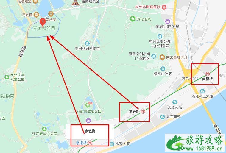 太子湾公园地铁怎么去 太子湾公园坐几号地铁 太子湾公园地铁怎么去 太子湾公园坐几号地铁