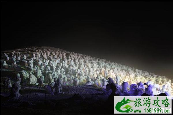 藏王树冰什么时候去好 2020藏王树冰点灯时间+地点+门票