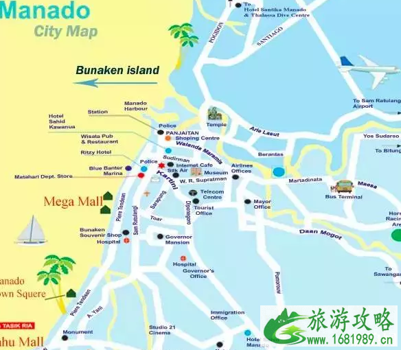 美娜多旅行攻略