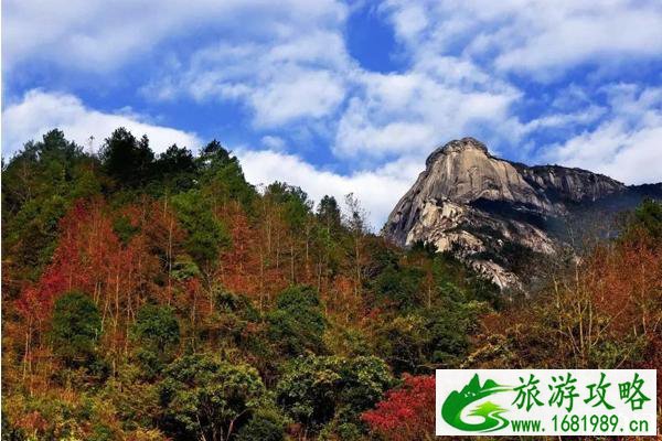云鬓山枫叶什么时候红+旅游攻略