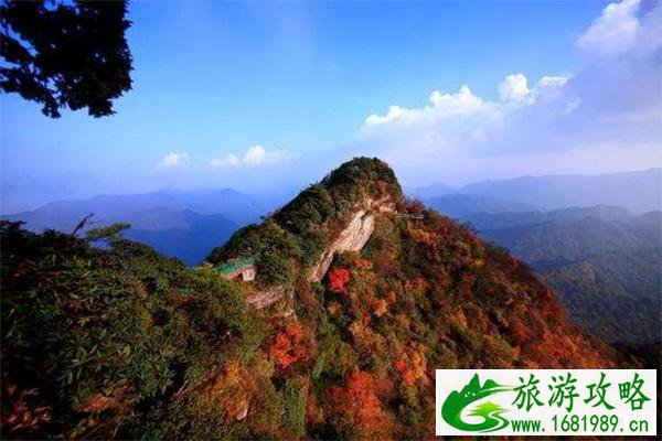 2022光雾山红叶节景区门票信息 附参观示意图
