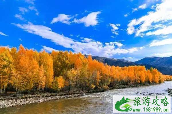 可可托海秋天景色推荐
