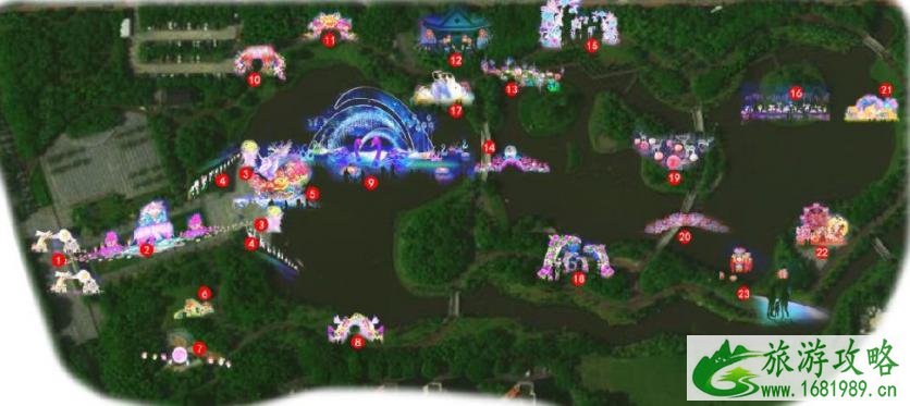 2022佛山映月湖中秋灯会时间+特色