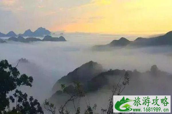 河北哪里可以看云海