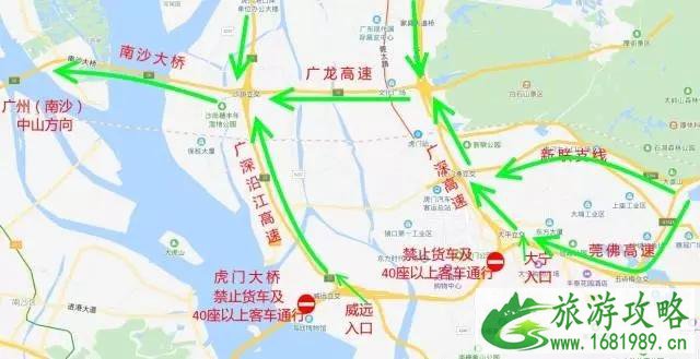 虎门大桥维修2022交通管制+绕行攻略 虎门大桥维修2022交通管制+绕行攻略