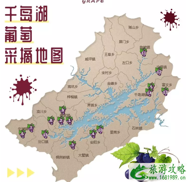 2022千岛湖采摘地推荐+最佳采摘时间