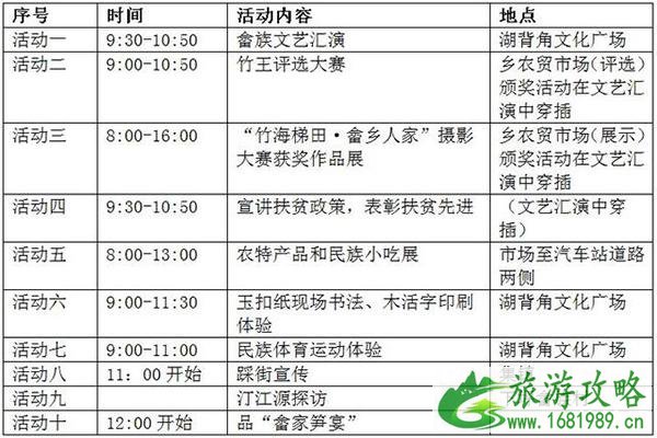 2022六月六宁化治平畲族乡畲族旅游节 2022六月六宁化治平畲族乡畲族旅游节