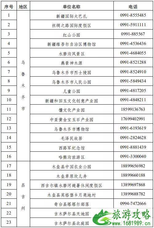 2022石河子人半价游玩景区信息 百日游天山·一证惠五地惠民信息 2022石河子人半价游玩景区信息 百日游天山·一证惠五地惠民信息