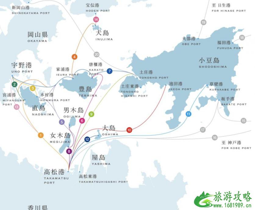濑户内海艺术祭2022时间+地址+购票指南+交通