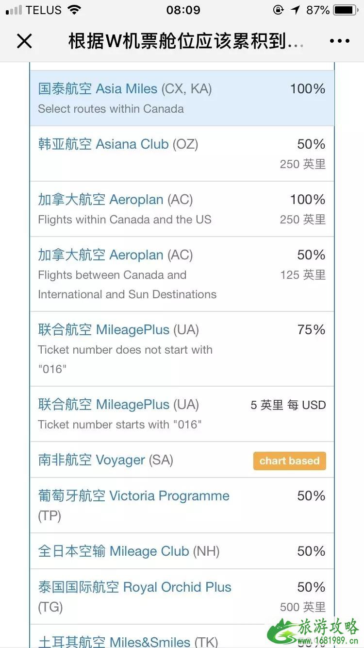 里程累计哪个航空公司最划算 里程累计哪个航空公司最划算