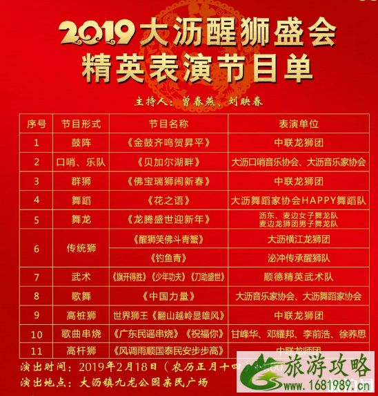 佛山元宵节哪里有舞狮 2022佛山大沥醒狮会时间+地点+交通管制 佛山元宵节哪里有舞狮 2022佛山大沥醒狮会时间+地点+交通管制