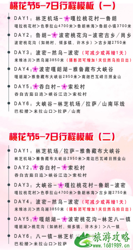 林芝赏桃花的几个地方 2022林芝桃花最佳花期+路线制定 林芝旅游交通攻略 林芝赏桃花的几个地方 2022林芝桃花最佳花期+路线制定 林芝旅游交通攻略