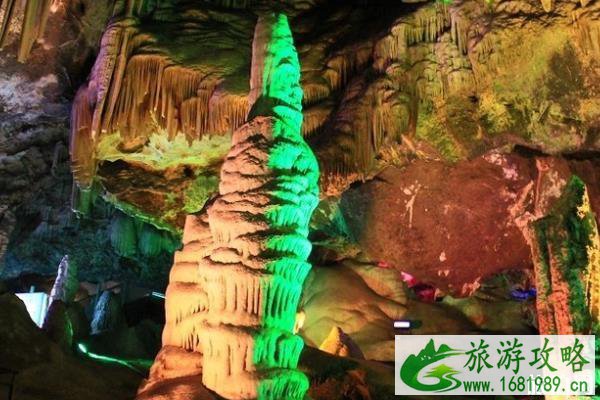 鸡冠洞导览图 鸡冠洞景区地图 鸡冠洞导览图 鸡冠洞景区地图