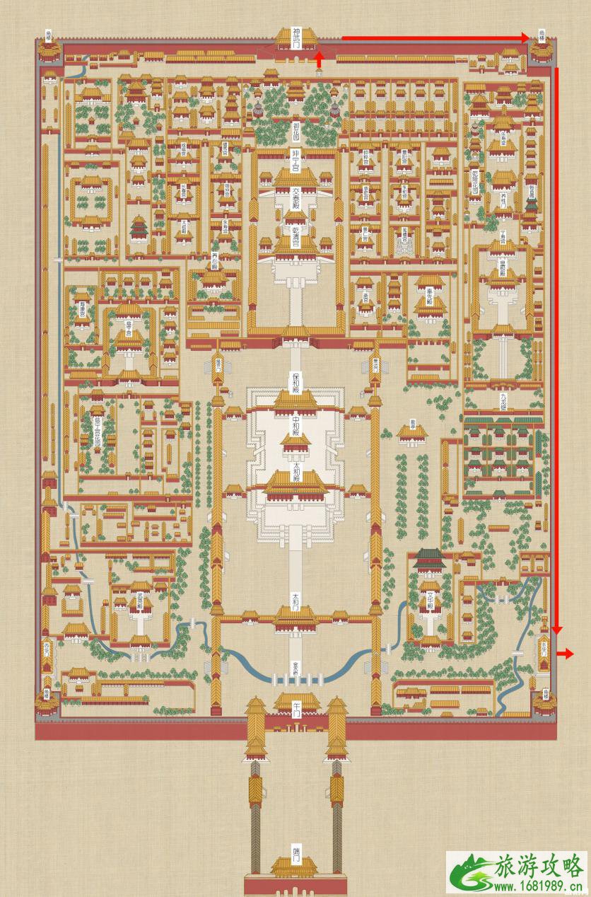 2022年故宫扩大开放区域有哪些 2022年故宫扩大开放区域有哪些