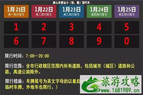 唐山连续九天不限行2022年1月21日至1月25日 唐山连续九天不限行2022年1月21日至1月25日