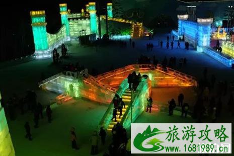 天津杨柳青冰雪节2022 九山顶景区冰雕冰灯节开业时间