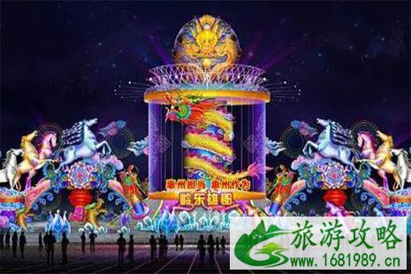 2022惠州西湖花灯节预计2月初亮灯 灯会效果图+交通信息