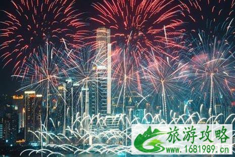 2022维多利亚港跨年烟花攻略