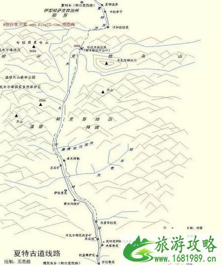国内十大户外穿越线路介绍 徒步地图附上