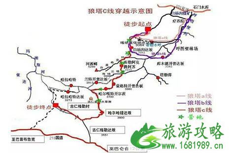 国内十大户外穿越线路介绍 徒步地图附上