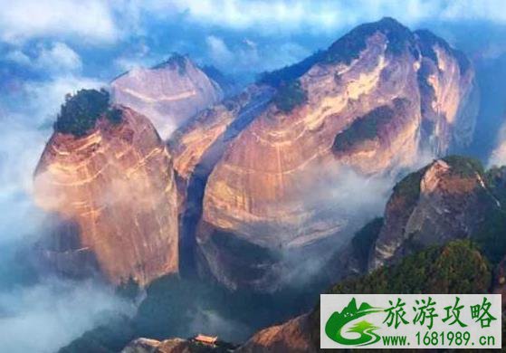 中国最美的丹霞地貌 一起去大山看神奇自然景观