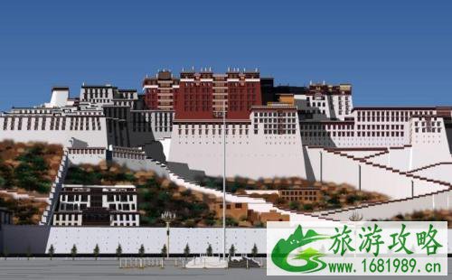 布达拉宫的厕所多少米高