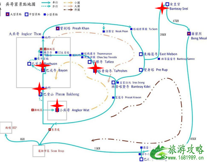 吴哥窑有哪些必看的景点 吴哥窑有哪些必看的景点