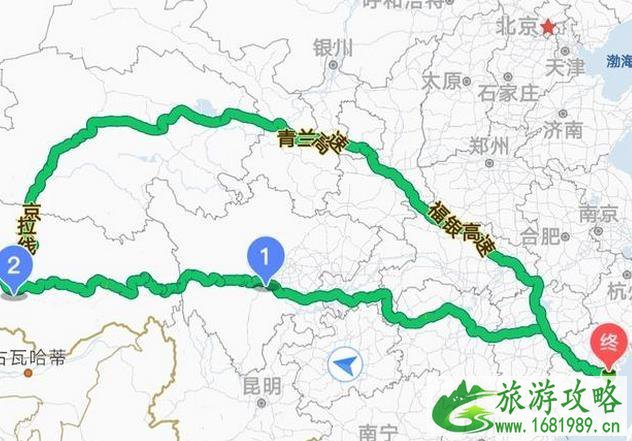 福建至西藏自驾游攻略 线路安排