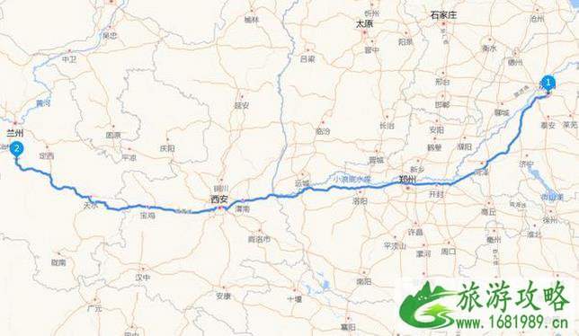 济南至甘南自驾游攻略 线路安排（附地图）