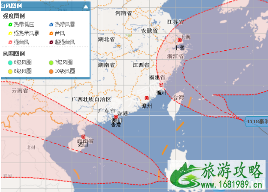 2022台风苏力会影响上海吗 福建有哪些景区已关闭 台风苏力最新消息