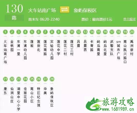厦门旅游交通攻略详细版 厦门旅游交通攻略详细版