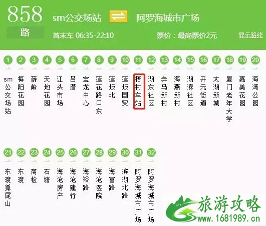 厦门旅游交通攻略详细版 厦门旅游交通攻略详细版