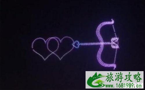 抖音长沙丘比特之箭无人机灯光秀在哪里看 抖音长沙丘比特之箭无人机灯光秀在哪里看