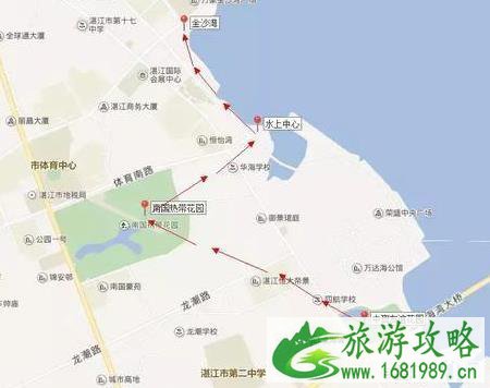 湛江游玩线路图 湛江游玩线路图