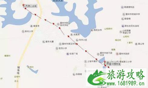 湛江游玩线路图 湛江游玩线路图