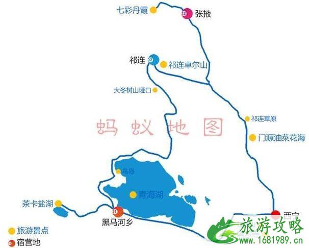 青海旅游线路图超详细攻略 青海旅游线路图超详细攻略
