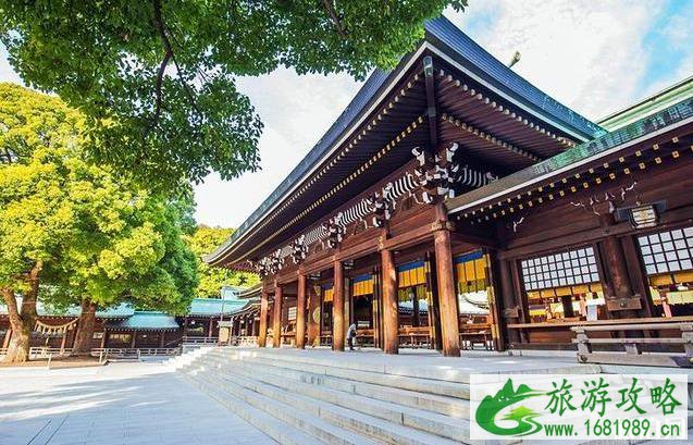 东京旅游景点攻略+分布图