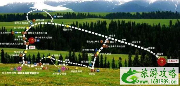 新疆自驾游路线推荐2022