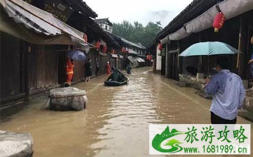 2022年7月成都暴雨哪些景点暂时关闭 2022年7月成都暴雨哪些景点暂时关闭